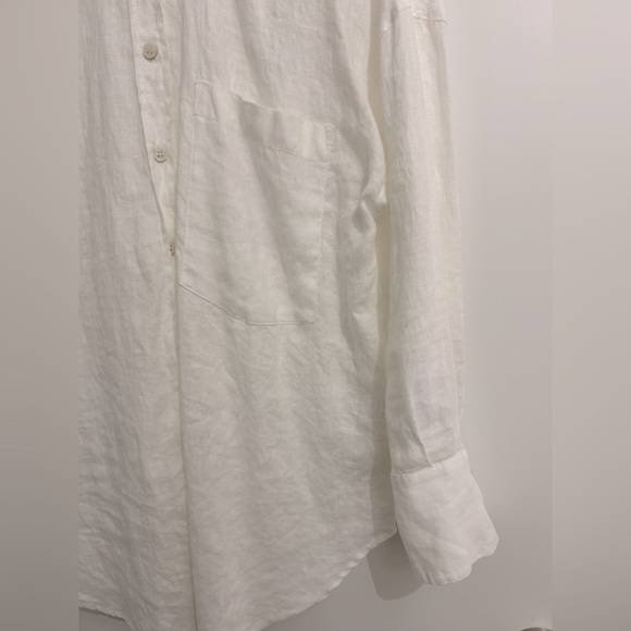 ZARA Linen shirt with Pockets XS - Picture 2 of 13